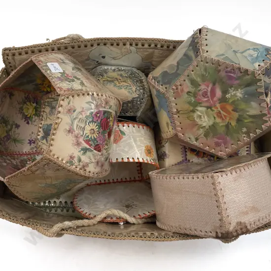 Collection of Pre War Papercraft Boxes