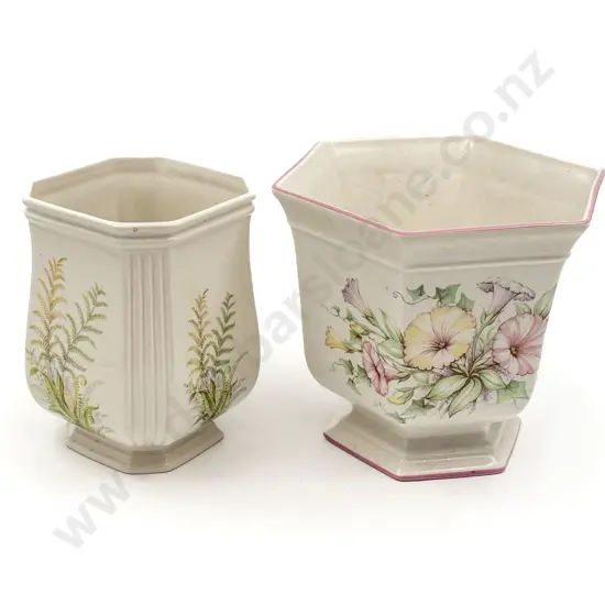 Two Royal Winton Ironstone Vases