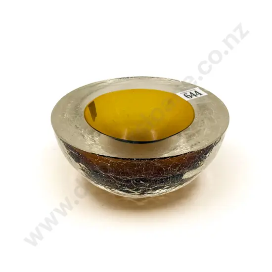 Murano Heavy Art Glass Bowl