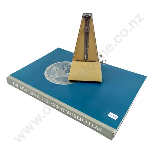 Bakelite Metronome And Encyclopedia
