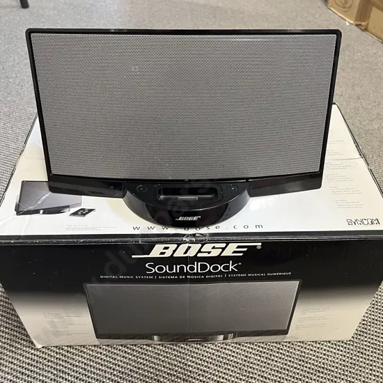 Boxed Bose Sound Dock