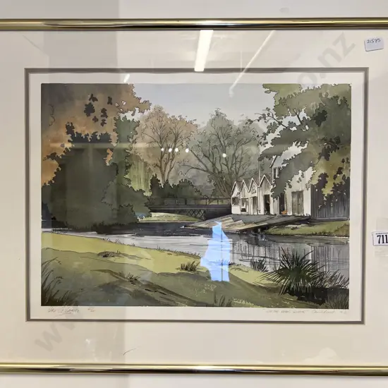 Peter G Leitch - On The Avon River - Ltd Ed Print 4/24