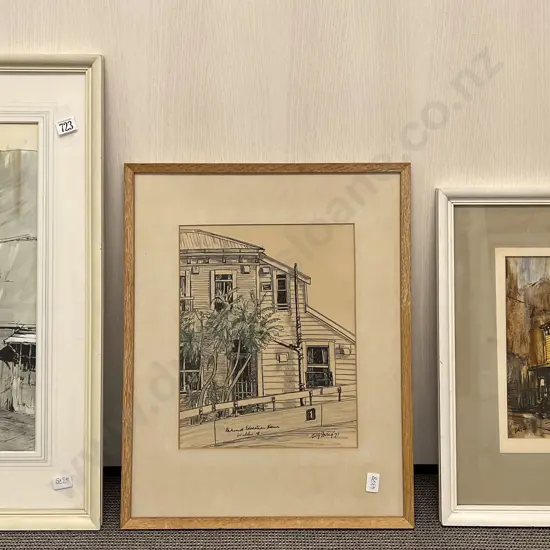 Two Architectural Studies by Peter Leitch & Other