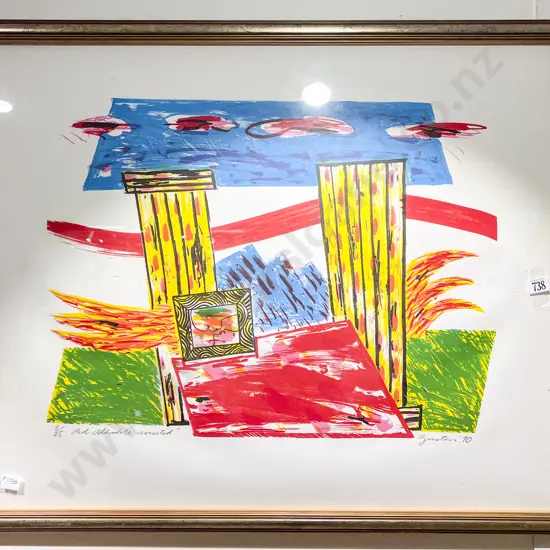 Jane Zusters - Red Aphrodite Revisited - Ltd Ed Print 8/25