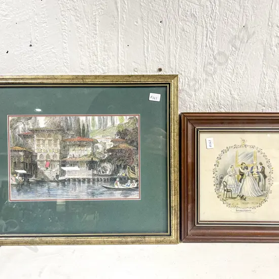 Two Framed Prints