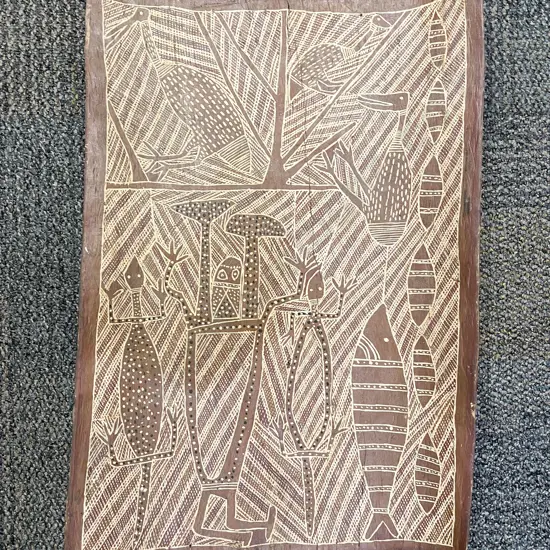 Aboriginal Work on Bark