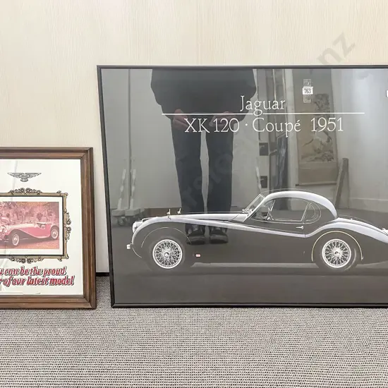 Jaguar Mirrored Advertising Print & Other