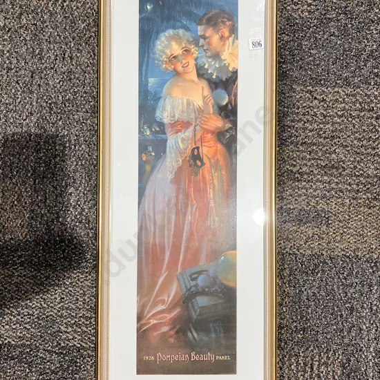 Reproduction Advertising Poster - Pompeiian Beauty