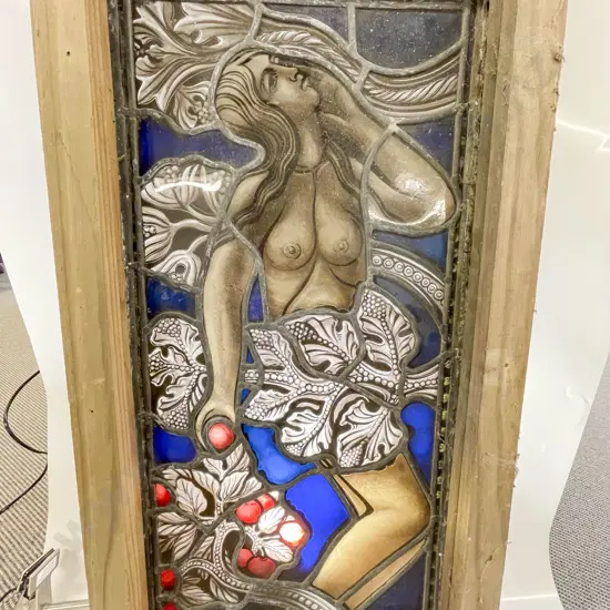 Pictorial Stained Glass Window Pane