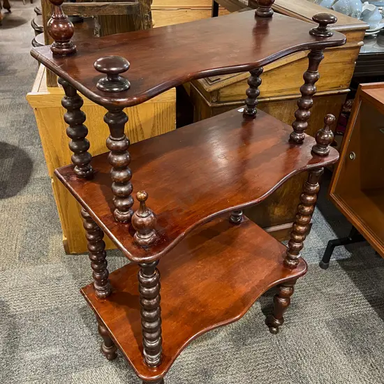 Victorian Mahogany Whatnot