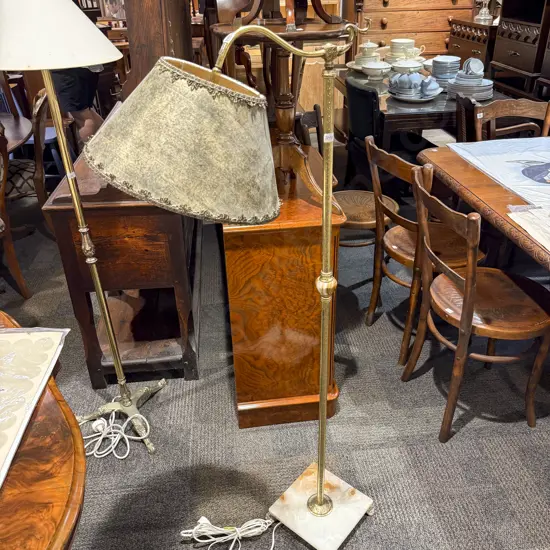 Brass Single Branch Floor Lamp