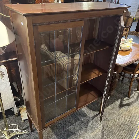 Repro Glazed China Cabinet