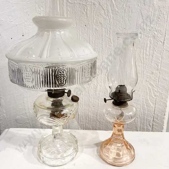 Two Kerosene Lamps