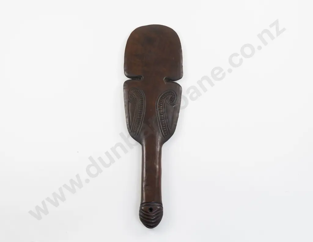 C20th Wooden Kotiate (Wooden Hand Weapon) Image 1++