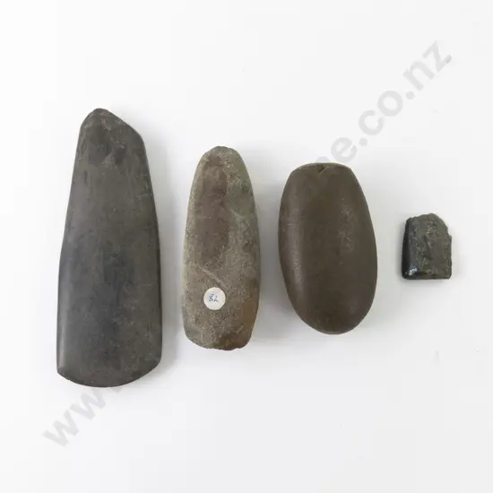 Two Toki - Grinding Stone - Nephrite Toki Pounamu Flake