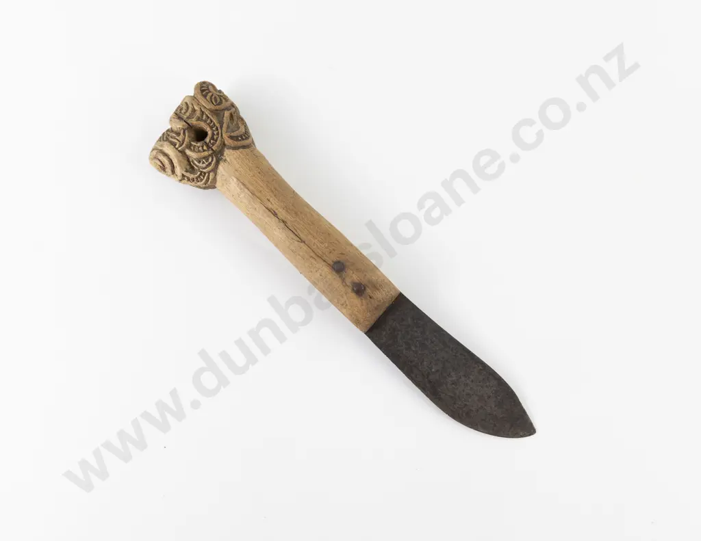Fishing Knife Carved By Thomas Hall Image 1++