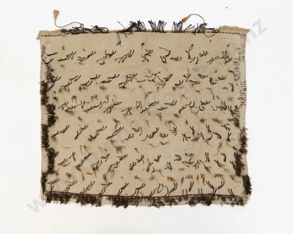 Korowai (cloak) with Hukahuka and Feathers Image 1++