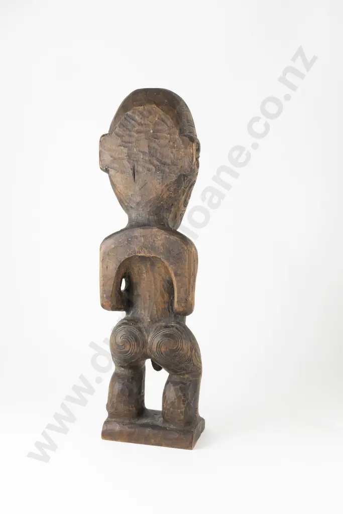 Pou Whakairo (freestanding carved figure) Image 1++