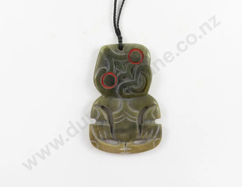 Modern Greenstone Hei Tiki Image 1++