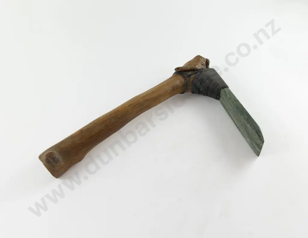 Modern Greenstone Hafted Adze Image 1++