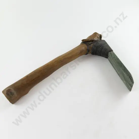 Modern Greenstone Hafted Adze