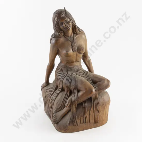 Wooden Carved Sculpture of Pania
