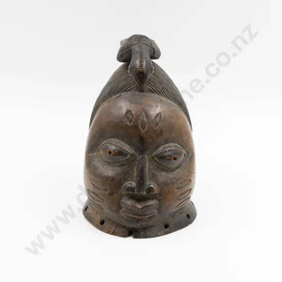 Gelede Helmet Mask From The Yoruba People West Africa