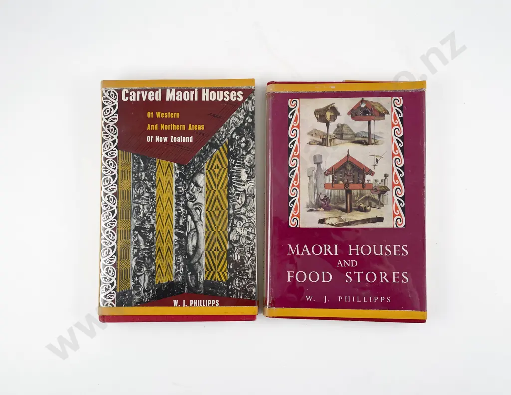 2 Books On Maori Houses Image 1++