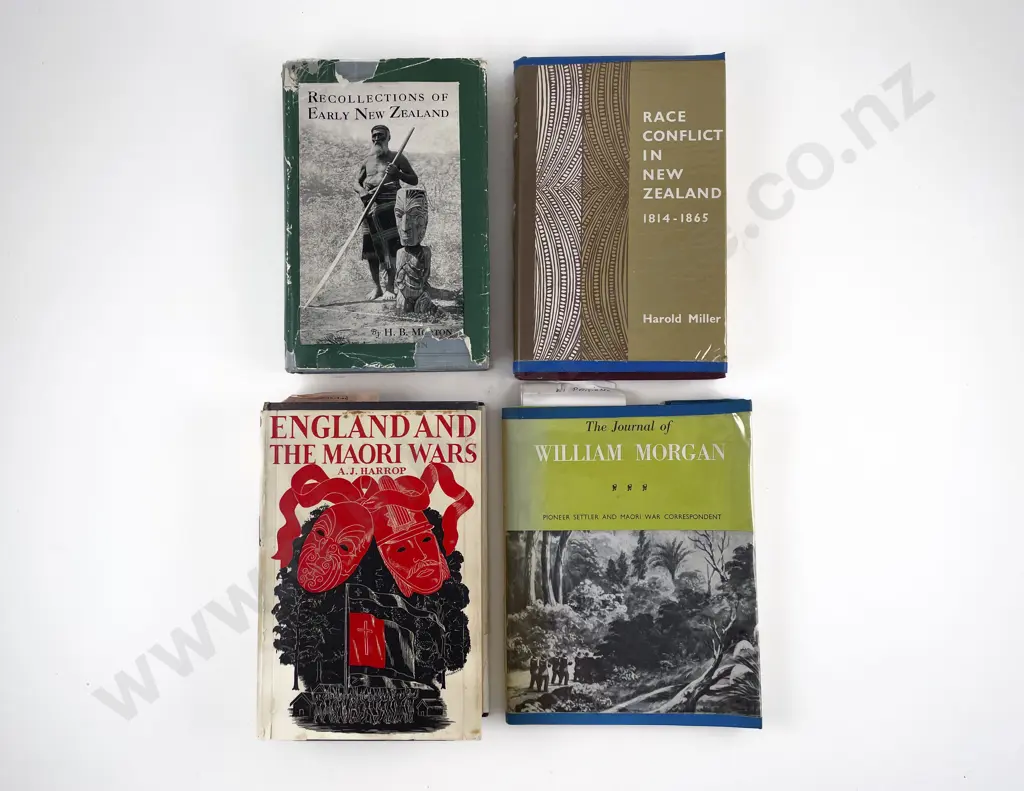 4 Various NZ/Maori Volumes Image 1++