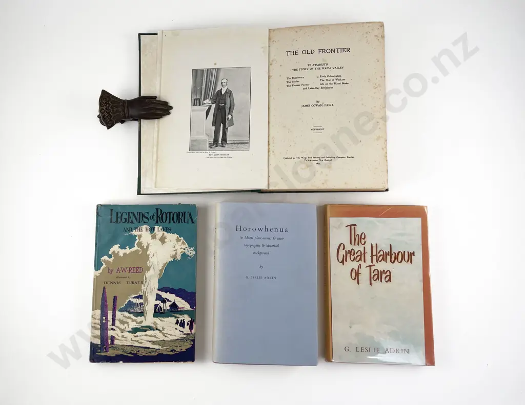 4 Maori & Topographical Volumes Image 1++