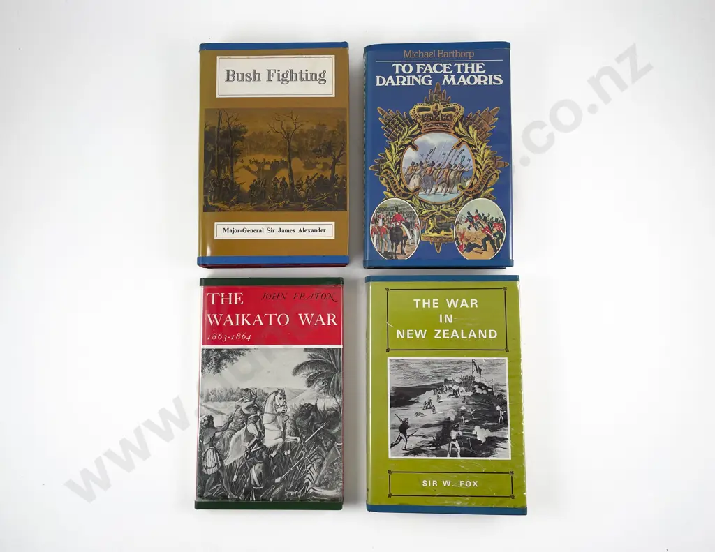 4 Volumes On The Maori Wars Image 1++