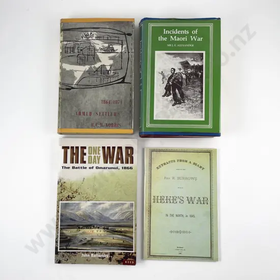 4 Volumes On The Maori Wars