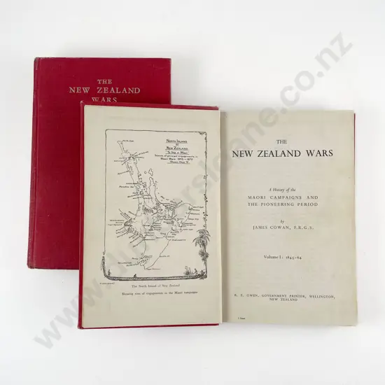 Cowan James - The New Zealand Wars (2 Volumes)