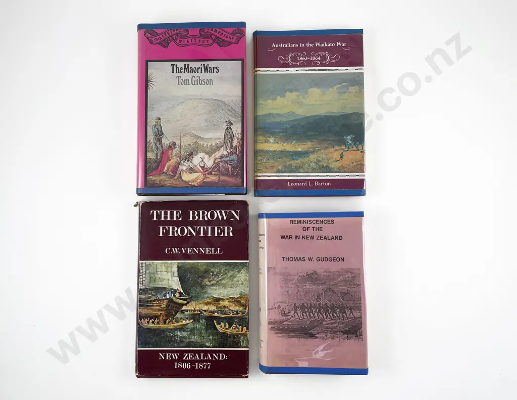 4 Volumes On The New Zealand/Maori Wars Image 1++