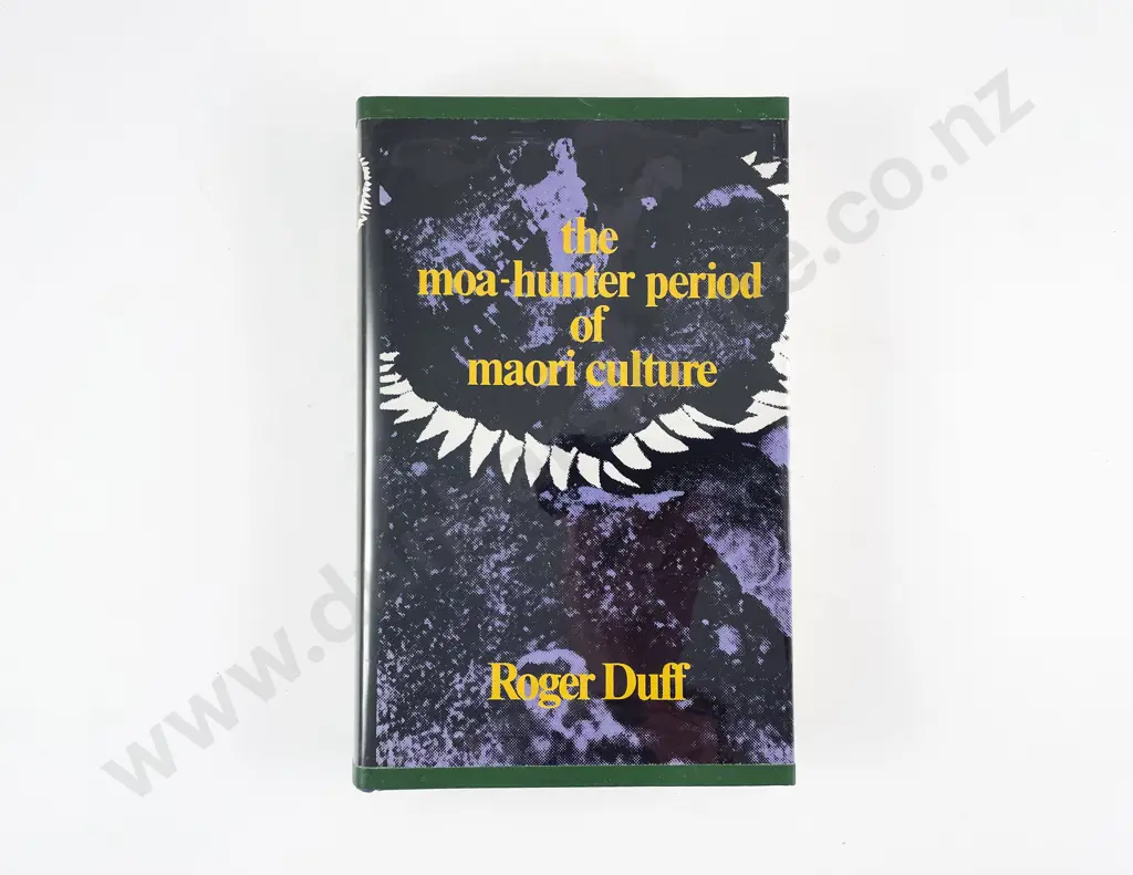 Duff Roger - The Moa-Hunter Period Of Maori Culture Image 1++