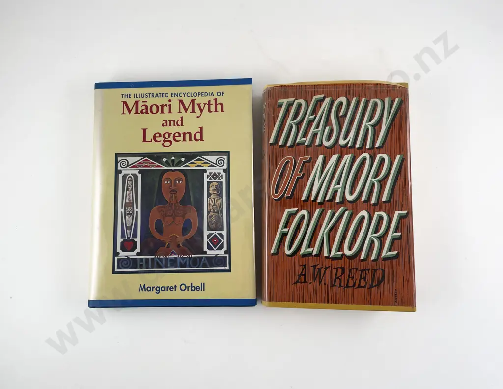 2 Volumes On Maori Myth & Folklore Image 1++