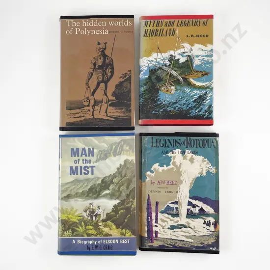 4 Maori & Other Books