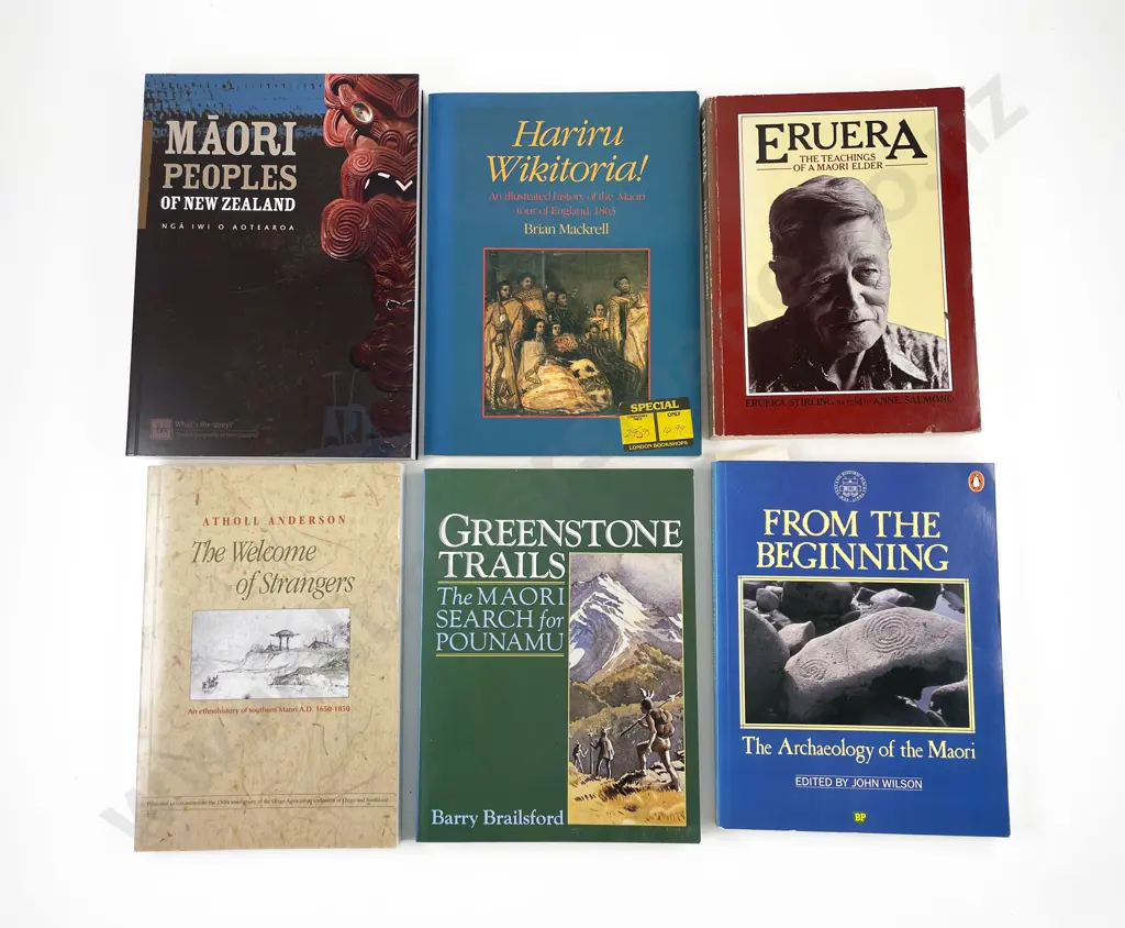 6 Maori & Historical Volumes Image 1++