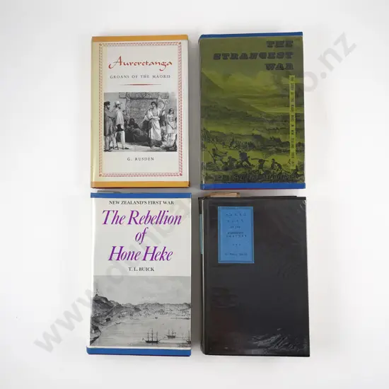 4 Books On The Maori Wars