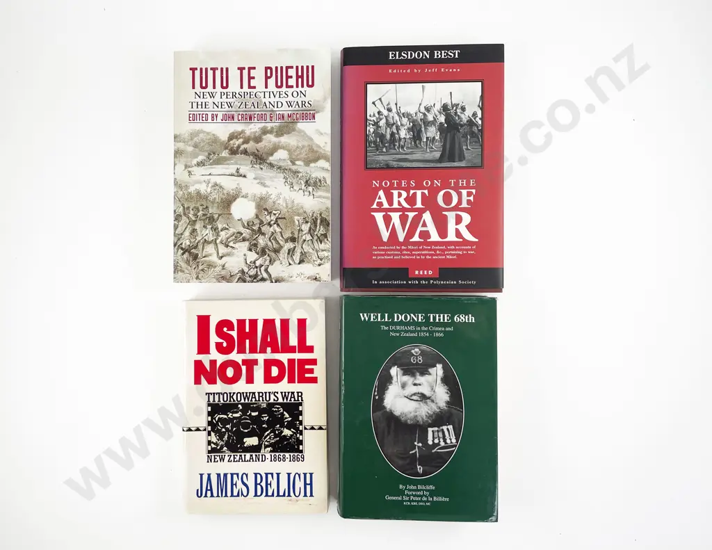 4 Books On The Maori Wars Image 1++