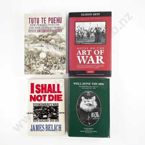 4 Books On The Maori Wars