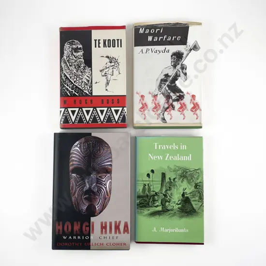 4 NZ & Maori History Books