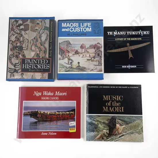 5 Volumes On Maori Art & Culture