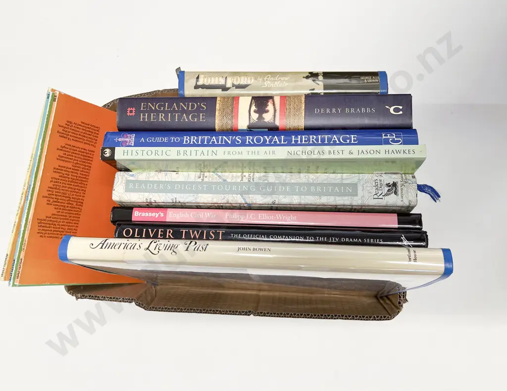 Box of Mostly Early England Reference Volumes Image 1++