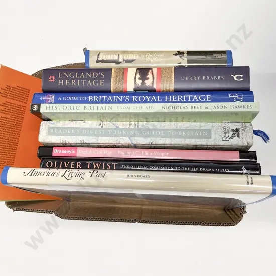 Box of Mostly Early England Reference Volumes