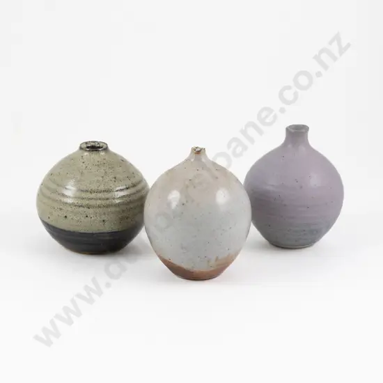 Two John Parker Posy Vases & Other