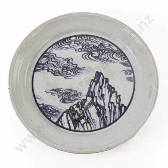 Large Roy Cowan Stoneware Charger