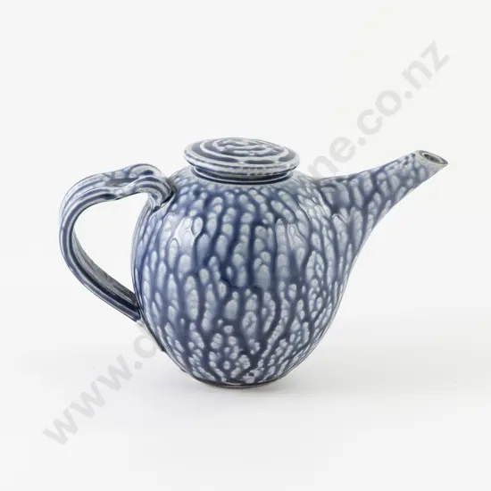 Attrib Te Horo Pottery Salt Glazed Teapot