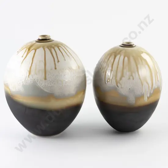 Two Kim Morgan Vases