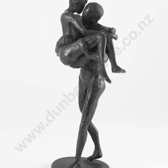 Bronze Figural Sculpture of Lovers